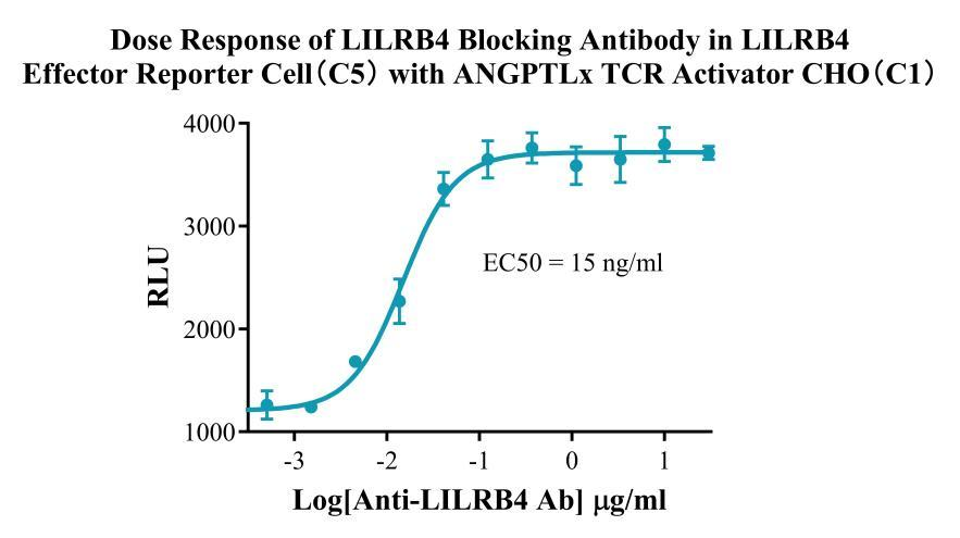 CHO-K1 Human ANGPTLx/TCR Activator Cell