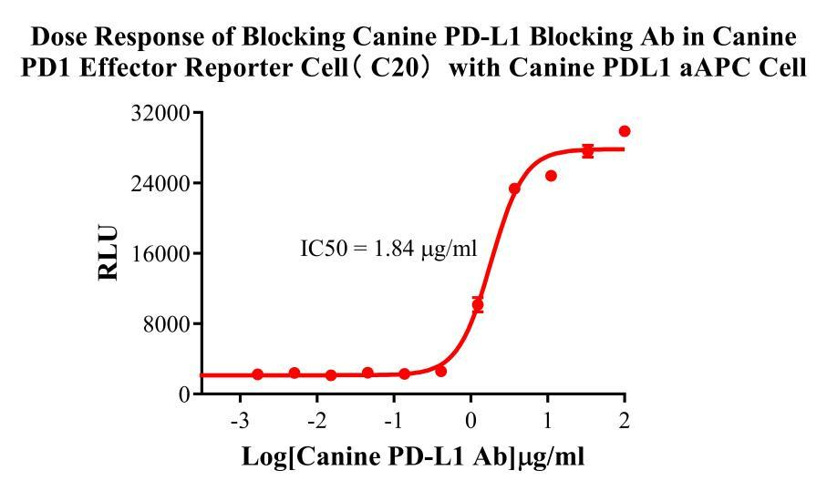 Jurkat E6.1 Canine PD1 Effector Reporter Cell