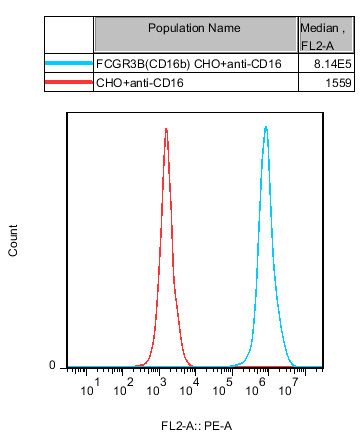 CHO-K1 Human FCGR3B(CD16b) Cell